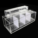 Maxbell Aquarium Tank Young Fish Breeding Hatchery Incubator Isolation Box 4 Grid