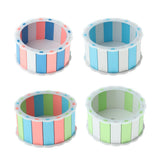 Maxbell Hamster Running Wheel Exercise Running Toy for Small Animal Colorful
