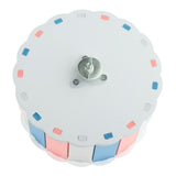 Maxbell Hamster Running Wheel Exercise Running Toy for Small Animal Dark Blue Pink