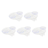 Max 5 pcs Aquarium Fish Tank Partition Clip Breeding Separator Suction Cup Clips