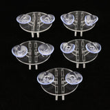 Max 5 pcs Aquarium Fish Tank Partition Clip Breeding Separator Suction Cup Clips