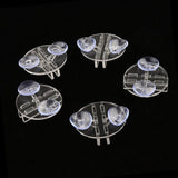 Max 5 pcs Aquarium Fish Tank Partition Clip Breeding Separator Suction Cup Clips
