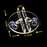 Max 5 pcs Aquarium Fish Tank Partition Clip Breeding Separator Suction Cup Clips