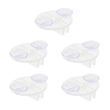 Max 5 pcs Aquarium Fish Tank Partition Clip Breeding Separator Suction Cup Clips