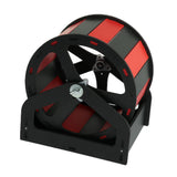 Max Mouse Wooden Exercise Wheel Silent Hamster Running Wheel Pet Toy Wheel Black Red