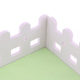 Max 1 Pc Small Pet Hamster Hedgehog Parrot Wooden Ladder Platform Fence Green