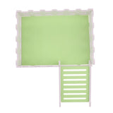 Max 1 Pc Small Pet Hamster Hedgehog Parrot Wooden Ladder Platform Fence Green