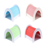 Max Small Pet Tent Nest Bed Cage Nest for Pets Gerbil Hedgehog Indoor Nest Blue