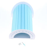 Max Small Pet Tent Nest Bed Cage Nest for Pets Gerbil Hedgehog Indoor Nest Blue