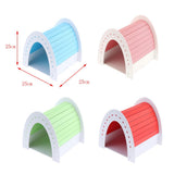 Max Small Pet Tent Nest Bed Cage Nest for Pets Gerbil Hedgehog Indoor Nest Blue