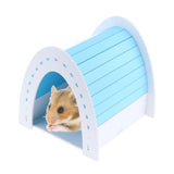 Max Small Pet Tent Nest Bed Cage Nest for Pets Gerbil Hedgehog Indoor Nest Blue