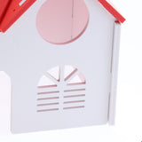 Max 1 Pc Hamster Hedgehog Guinea Pig Wooden Villa Small Animals Wood House Red