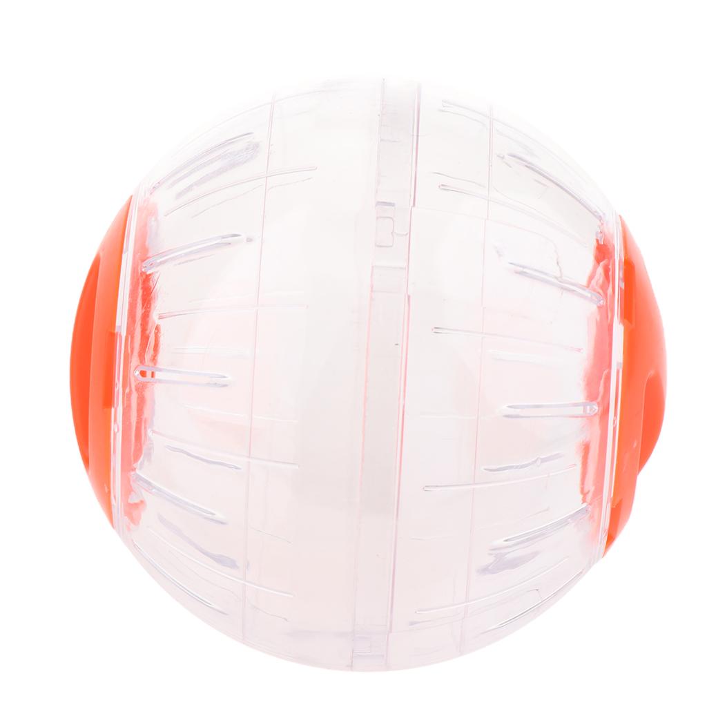 Max Small Animal Running Play Exercise Ball for Hamster Crystal Ball orange