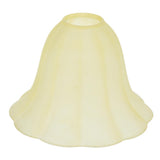 Max Replacement Ceiling Fan Vanity Clear Lamp Shade Orange