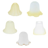 Max Replacement Ceiling Fan Vanity Clear Lamp Shade Orange