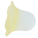 Max Replacement Ceiling Fan Vanity Clear Lamp Shade Yellow and White