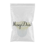 Max Replacement Ceiling Fan Vanity Clear Lamp Shade Yellow and White