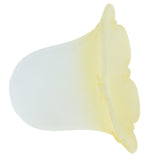 Max Replacement Ceiling Fan Vanity Clear Lamp Shade Yellow and White