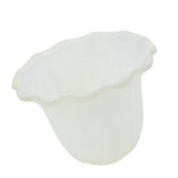 Max White Translucent Glass Lamp Shade for Ceiling Fan Light 1