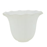 Max White Translucent Glass Lamp Shade for Ceiling Fan Light 1