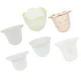 Max White Translucent Glass Lamp Shade for Ceiling Fan Light 1