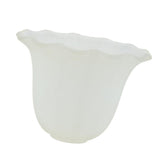 Max White Translucent Glass Lamp Shade for Ceiling Fan Light 1