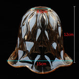 Max White Translucent Glass Lamp Shade for Ceiling Fan Light 3