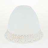 Max White Translucent Glass Lamp Shade for Ceiling Fan Light 5