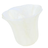 Max White Translucent Glass Lamp Shade for Ceiling Fan Light 6