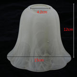Max White Translucent Glass Lamp Shade for Ceiling Fan Light 6