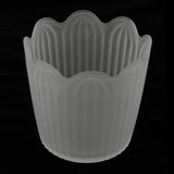 Max Chandelier Light Tulip Ruffle Crimp Shade Frosted Vintage Lamp Shade 3