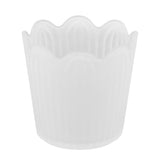 Max Chandelier Light Tulip Ruffle Crimp Shade Frosted Vintage Lamp Shade 3