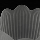 Max Chandelier Light Tulip Ruffle Crimp Shade Frosted Vintage Lamp Shade 3