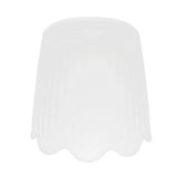 Max Chandelier Light Tulip Ruffle Crimp Shade Frosted Vintage Lamp Shade 3