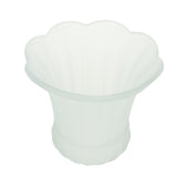 Maxbell Ceiling Fan Light Tulip Ruffle Crimp Shade Frosted Vintage Lamp Shade 6 4