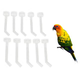 Maxbell 10 Pcs Poultry Screw Style Nippler Waterer Feeder for Chicken Duck Bird