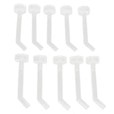 Maxbell 10 Pcs Poultry Screw Style Nippler Waterer Feeder for Chicken Duck Bird
