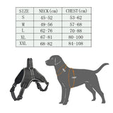 Maxbell LED Dog Puppy Luminous Harness Soft Reflective Breathable Vest  Black L
