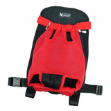 Max Legs Out Front-facing Pet Dog Carrier Backpack for Walking Hiking Red XL