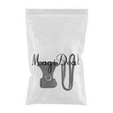 Max Traction Rope with Shock Absorbing Breathable Mesh Fabric Glove Black S