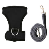 Max Traction Rope with Shock Absorbing Breathable Mesh Fabric Glove Black S
