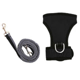 Max Traction Rope with Shock Absorbing Breathable Mesh Fabric Glove Black S