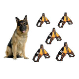 Max LED Dog Puppy Luminous Harness Soft Reflective Breathable Vest  Orange S