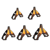 Max LED Dog Puppy Luminous Harness Soft Reflective Breathable Vest  Orange S