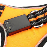 Max LED Dog Puppy Luminous Harness Soft Reflective Breathable Vest  Orange XL
