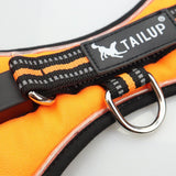 Max LED Dog Puppy Luminous Harness Soft Reflective Breathable Vest  Orange XL