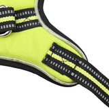 Max LED Dog Puppy Luminous Harness Soft Reflective Breathable Vest  Green S