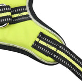 Max LED Dog Puppy Luminous Harness Soft Reflective Breathable Vest  Green XL
