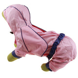 Max Waterproof Outdoor Clothing Unisex Dog Raincoat Jacket Coat  Pink S
