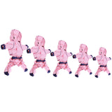 Max Waterproof Outdoor Clothing Unisex Dog Raincoat Jacket Coat  Pink S